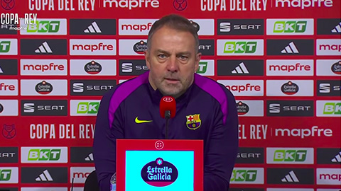  HLV Hansi Flick chỉ trích khả năng dứt điểm của Barca